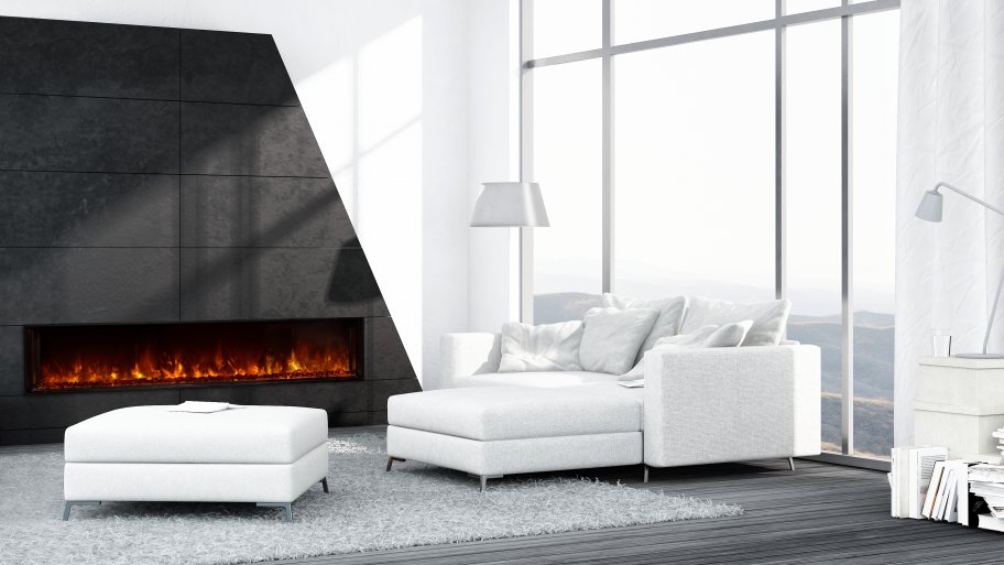 Electric Fireplace Floating Shelves Fireplace World